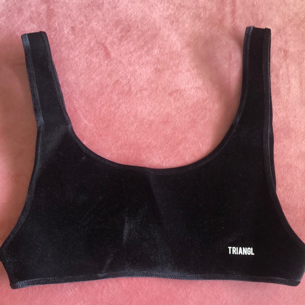 Black Triangl Swim suit!